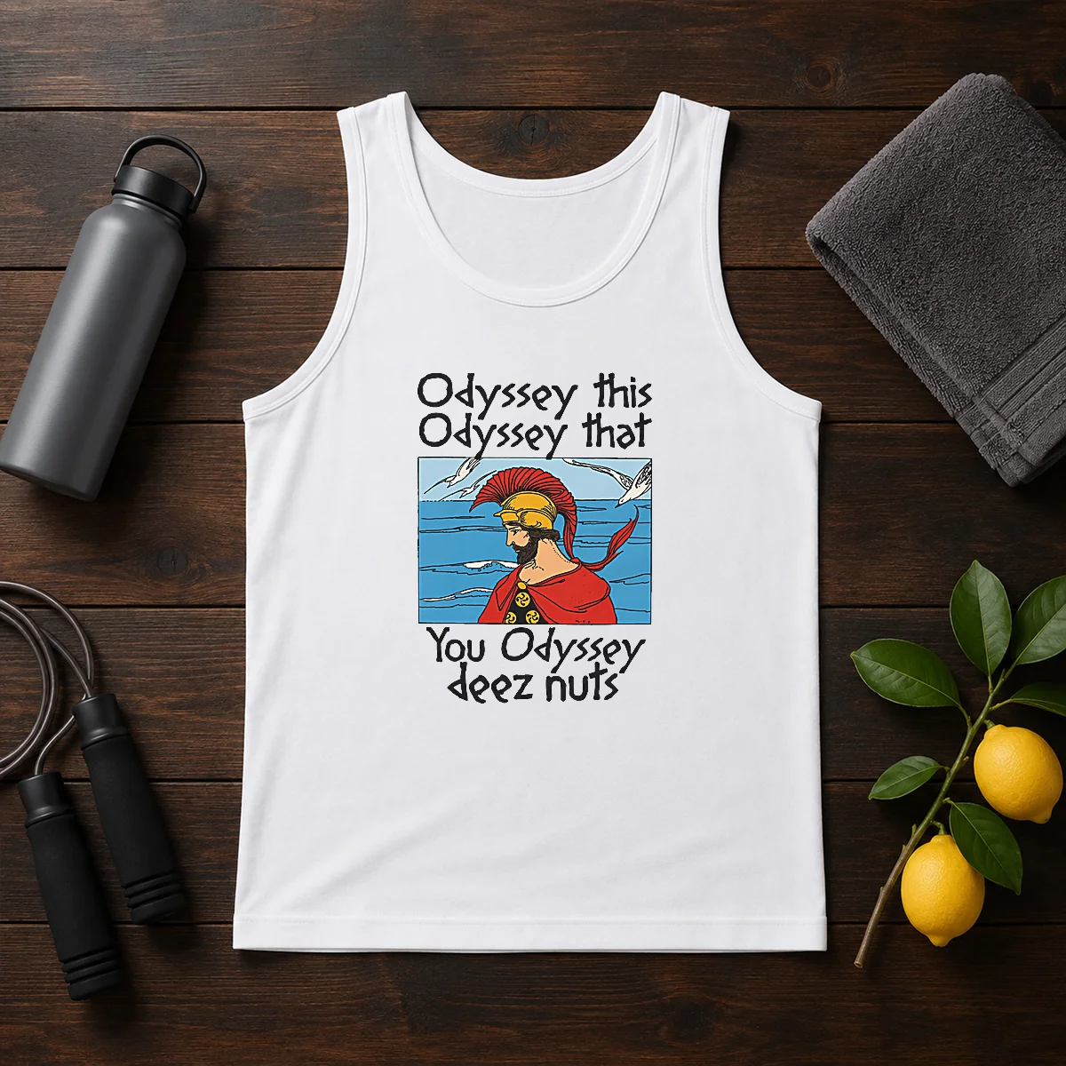 Good Odyssey This Odyssey That. You Odyssey Deez Nuts Shirt - Image 3
