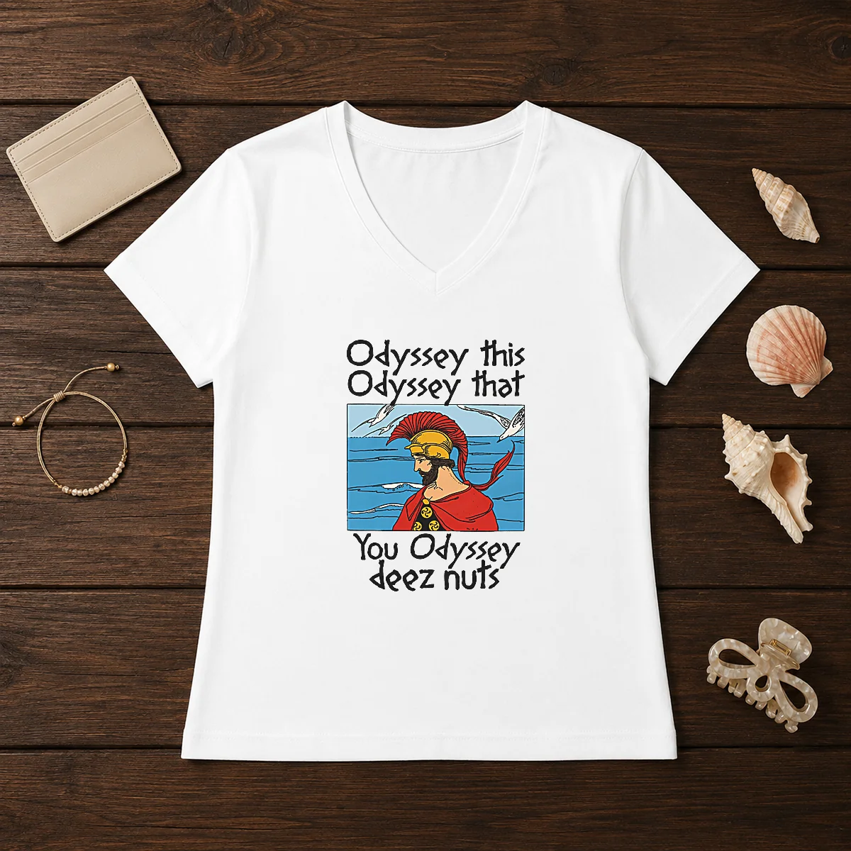 Good Odyssey This Odyssey That. You Odyssey Deez Nuts Shirt - Image 2