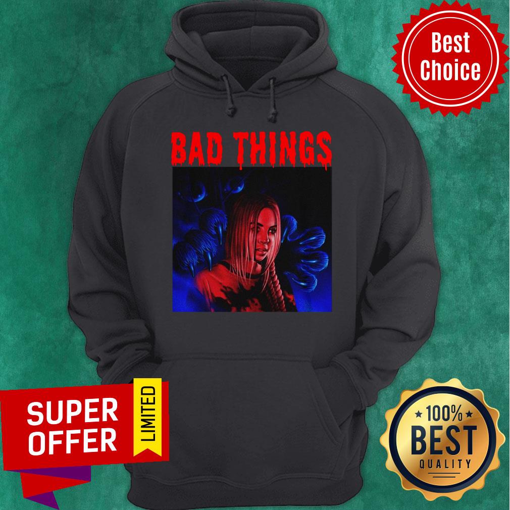 Top Bad Things Hand Of Monter Evil Girls Shirt - Image 2