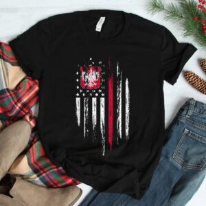 Polish American Flag Combo Poland Usa Polska Patriotic Shirt