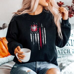 Alternative view of Polish American Flag Combo Poland Usa Polska Patriotic Shirt