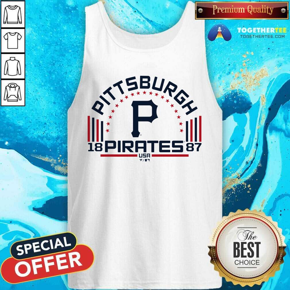 Premium Pittsburgh Pirates Fanatics Team Freedom T-Shirt - Image 4