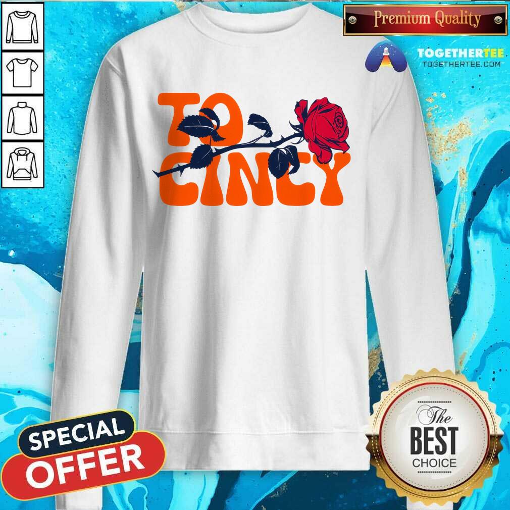 Pretty Rose To Cincy T-Shirt - Image 5