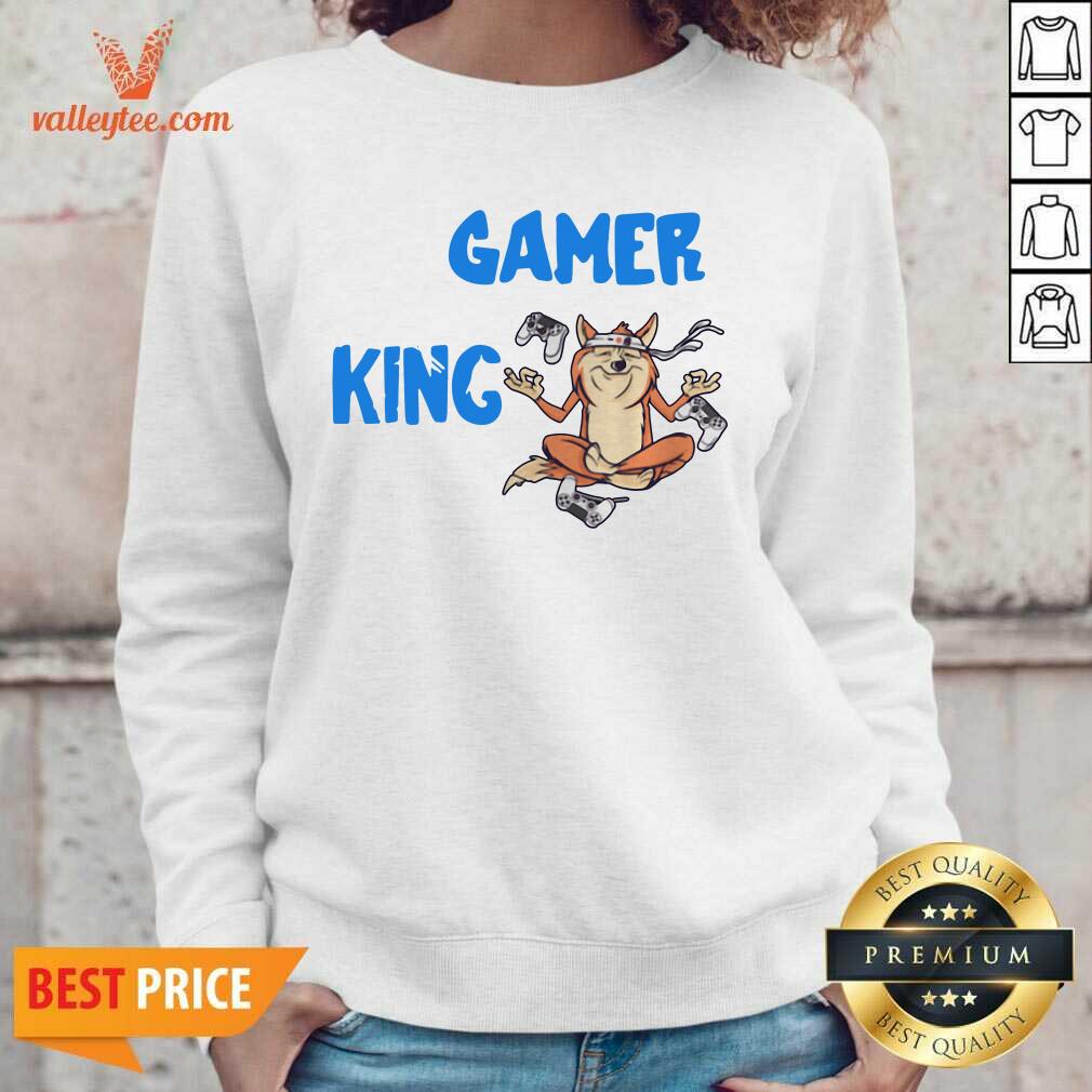 Pretty Gamer King Console Gaming PC Computer Video Games Shirt - Image 5
