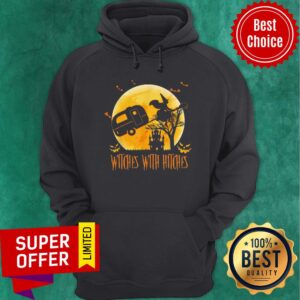 Alternative view of Funny Witches With Hitches Shirt