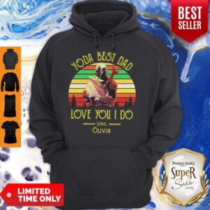 Alternative view of Good Darth Vader And Baby Yoda Best Dad Love You I Do Love Olivia Vintage Shirt