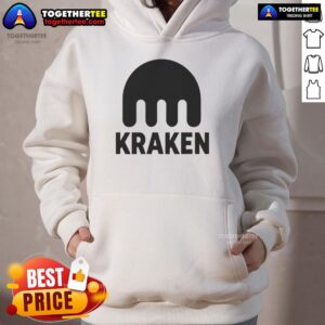 Alternative view of Official Kraken Crypto Logo T-Shirt