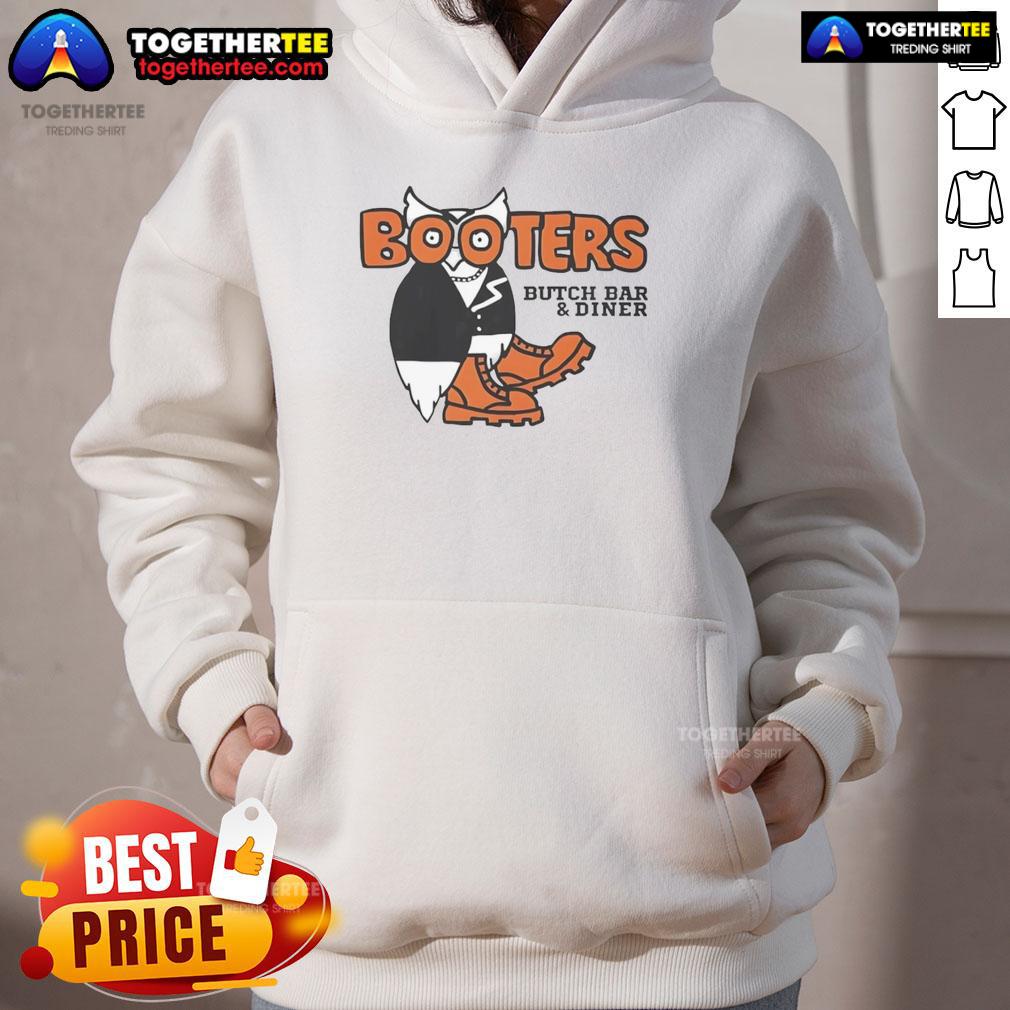 Top Booters Butch Bar And Diner T-Shirt - Image 2