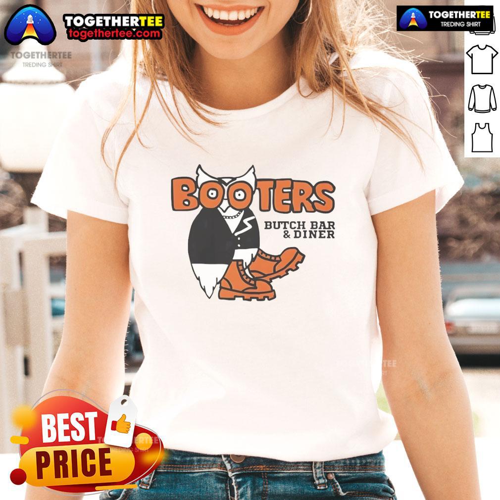 Top Booters Butch Bar And Diner T-Shirt - Image 3