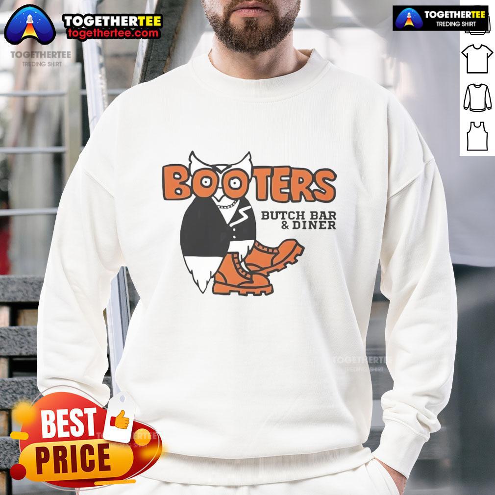 Top Booters Butch Bar And Diner T-Shirt - Image 5