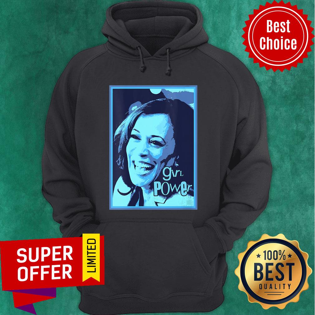Nice Girl Power Kamala Harris President Election (Blue) Shirt - Image 2