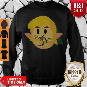 Alternative view of Top Emoticon Care Link Hug Zelda Shirt