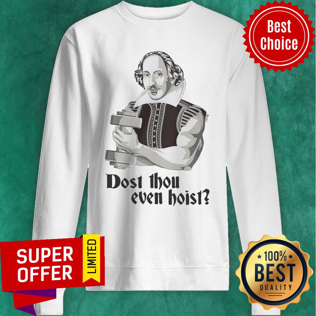 Official Dost Thou Even Hoist Shirt - Image 2