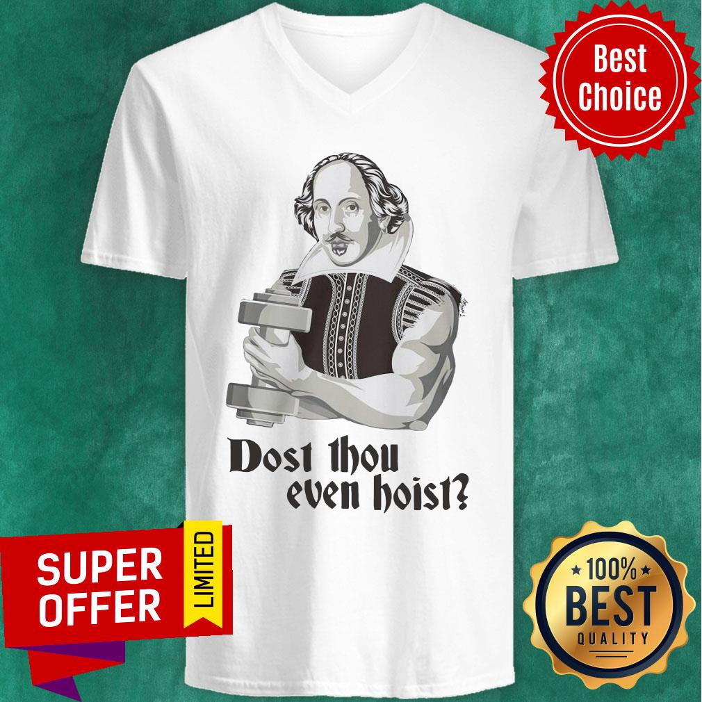 Official Dost Thou Even Hoist Shirt - Image 4