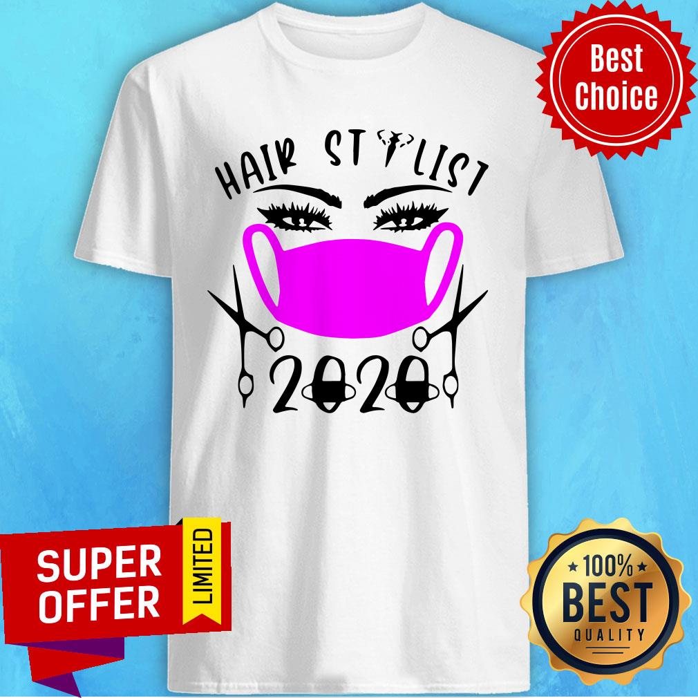 Awesome Hair Stylist 2020 Face Mask Shirt