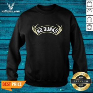 Alternative view of Milwaukee Bucks No Dunks Shirt