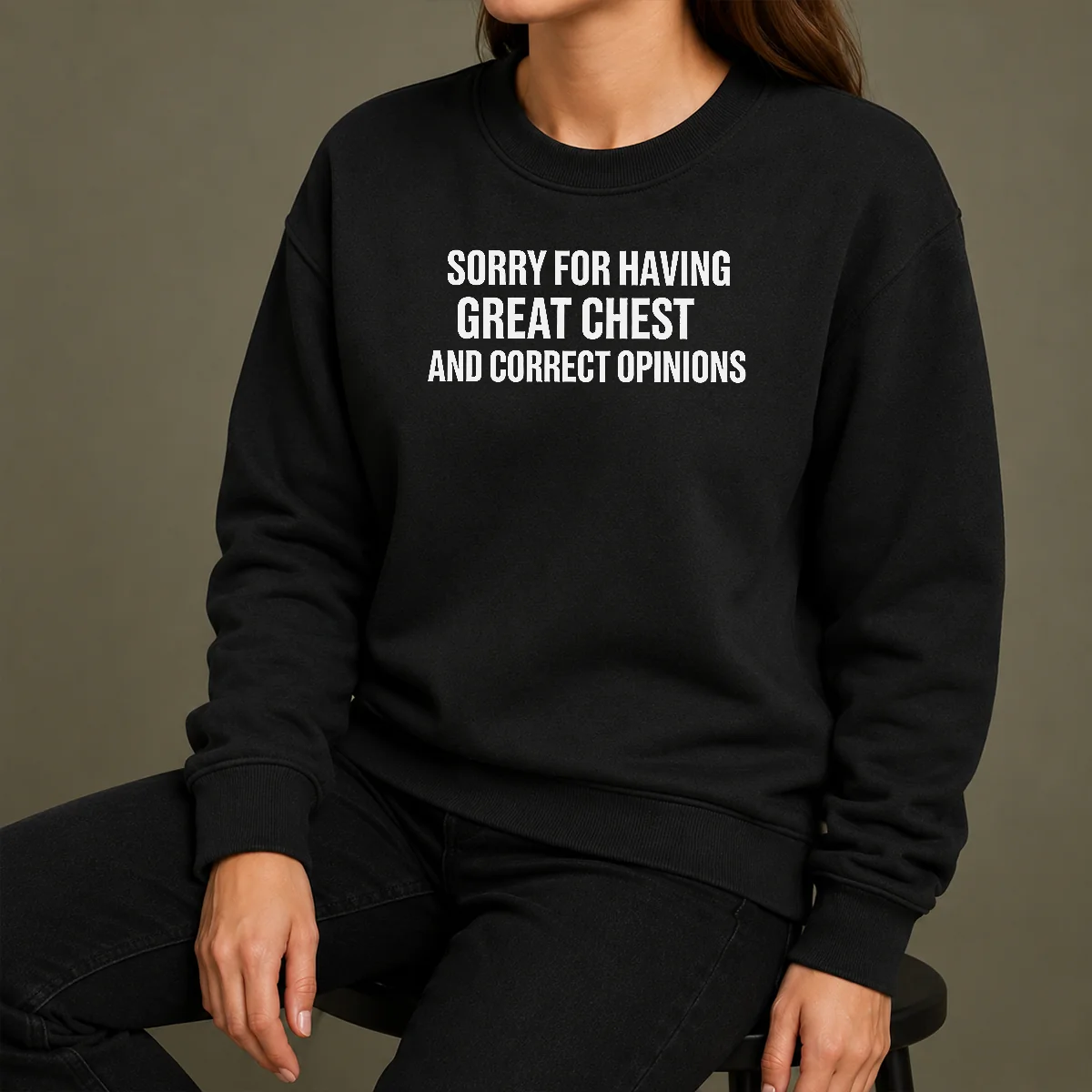 Pretty Nice Sorry For Having Great Chest And Correct Opinion Shirt - Image 7