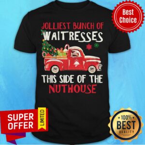 Official Jolliest Bunch Of Waitresses This Side Of The Nuthouse Shirt