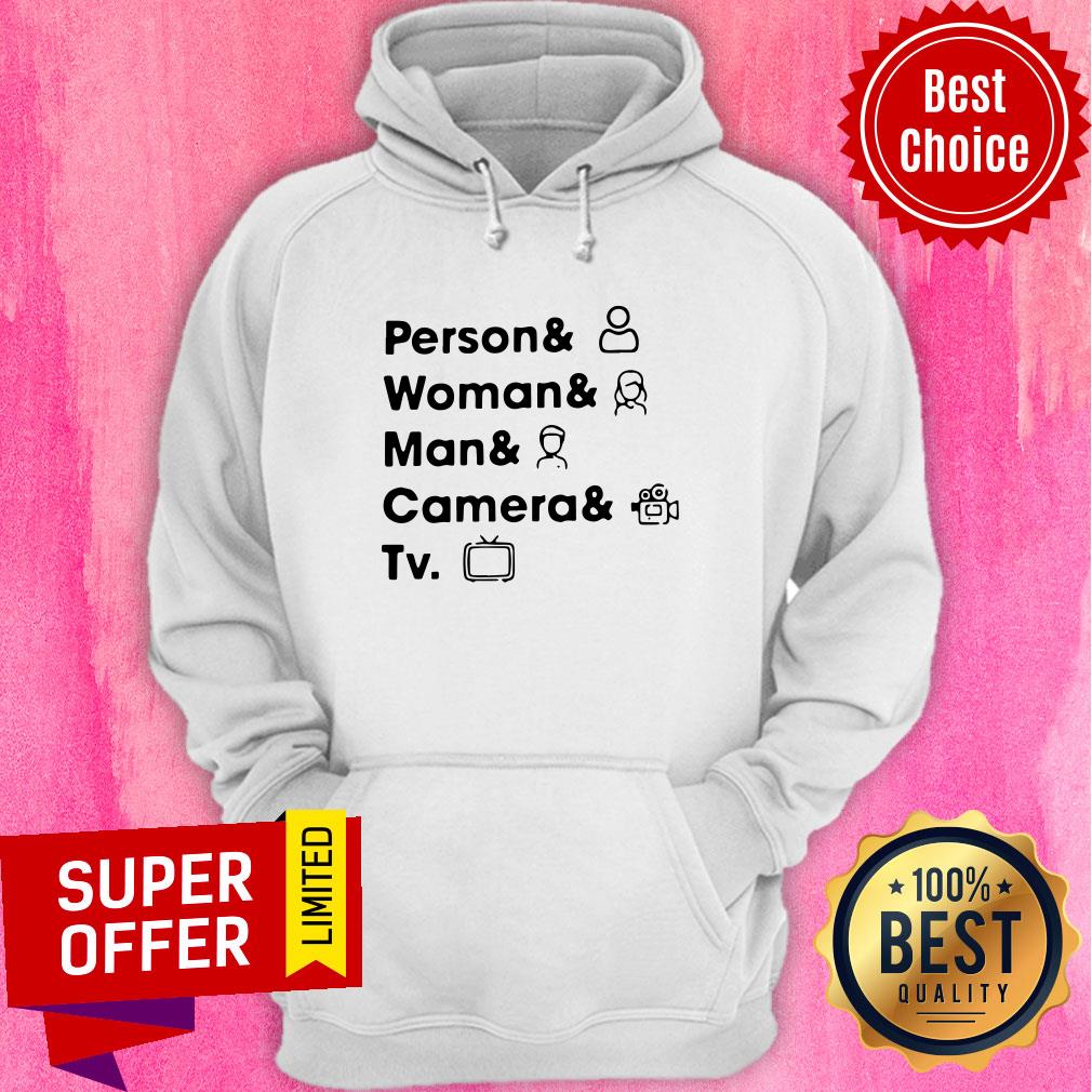 Premium Person Woman Man Camera TV 2020 Shirt - Image 3