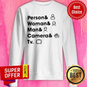 Alternative view of Premium Person Woman Man Camera TV 2020 Shirt