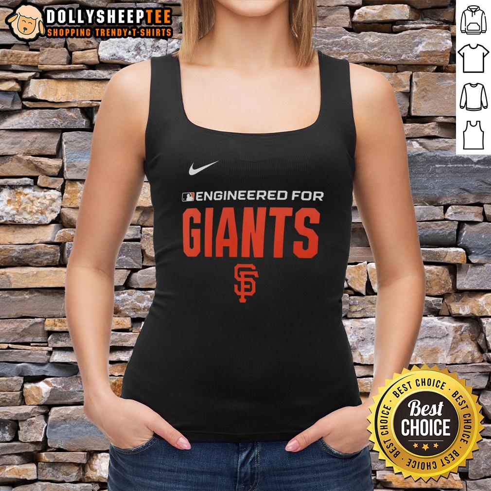 Official Engineered For San Francisco Giants MLB Logo T-Shirt - Image 4
