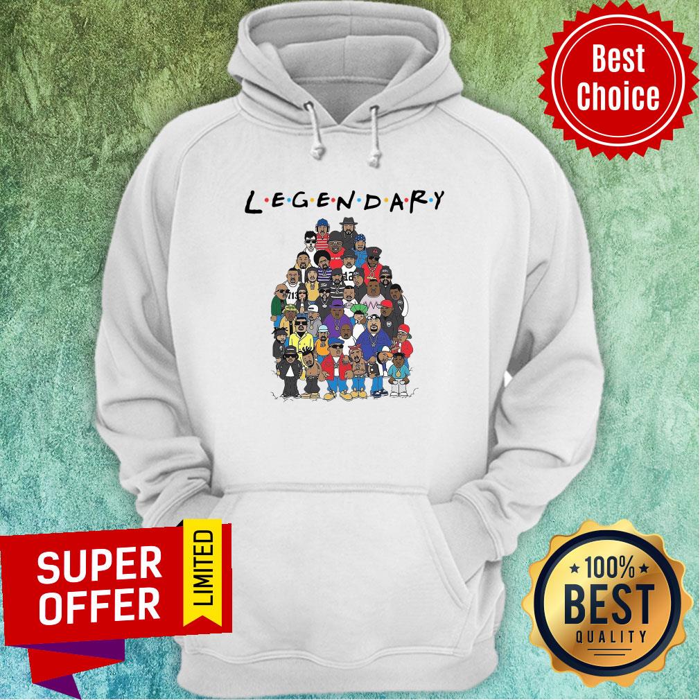 Funny Rapper All Friends Legendary Shirt - Image 2