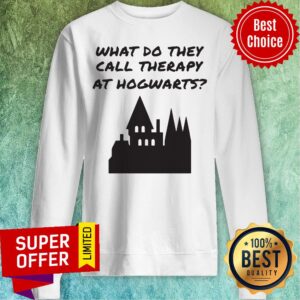 Alternative view of Awesome What Do They Call Therapy At Hogwarts Shirt