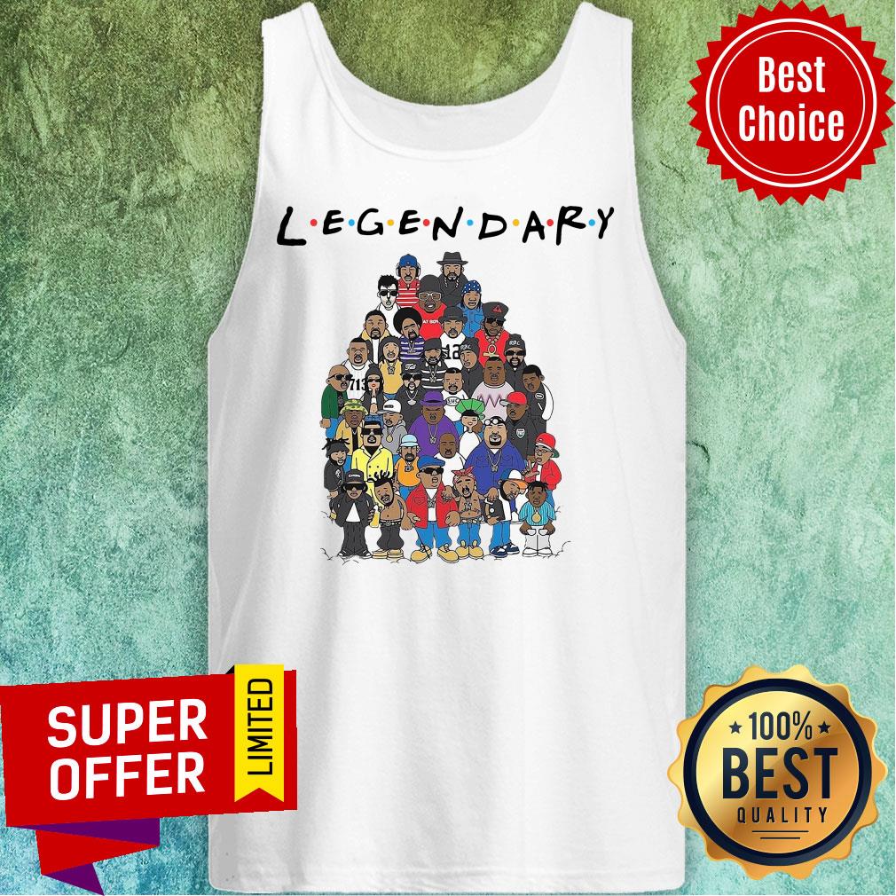 Funny Rapper All Friends Legendary Shirt - Image 4