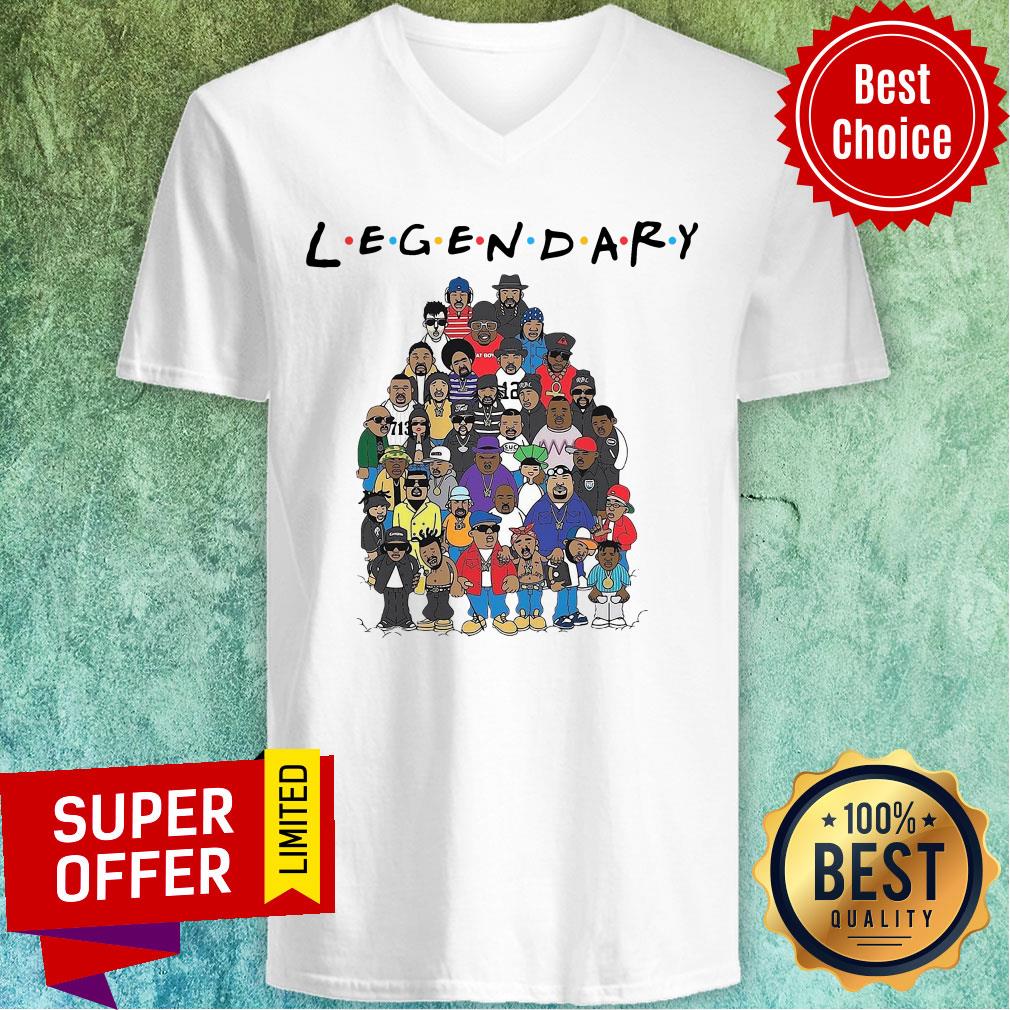 Funny Rapper All Friends Legendary Shirt - Image 3