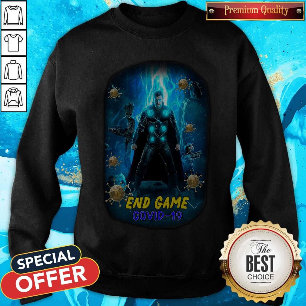 Pretty Thor End Game Covid 19 Shirt - Image 4