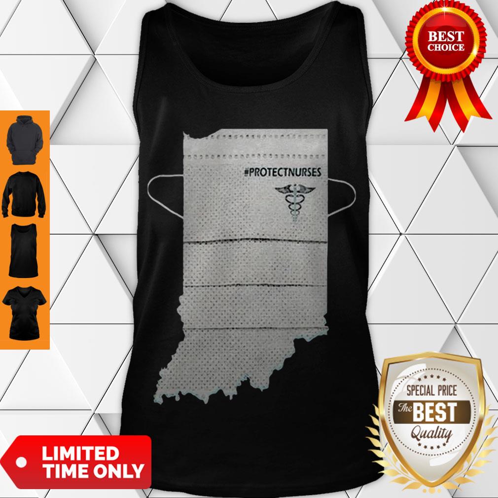 Awesome Indiana Protectnurses Face Mask COVID-19 Shirt - Image 4