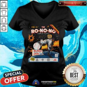 Alternative view of The Ro-No-No Blanco Blanks The Jays T-shirt