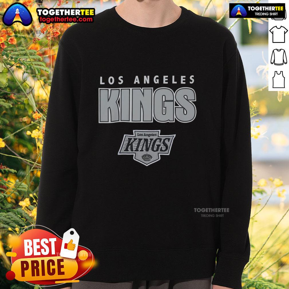 Hot Los Angeles Kings Throwback Current T-Shirt - Image 5