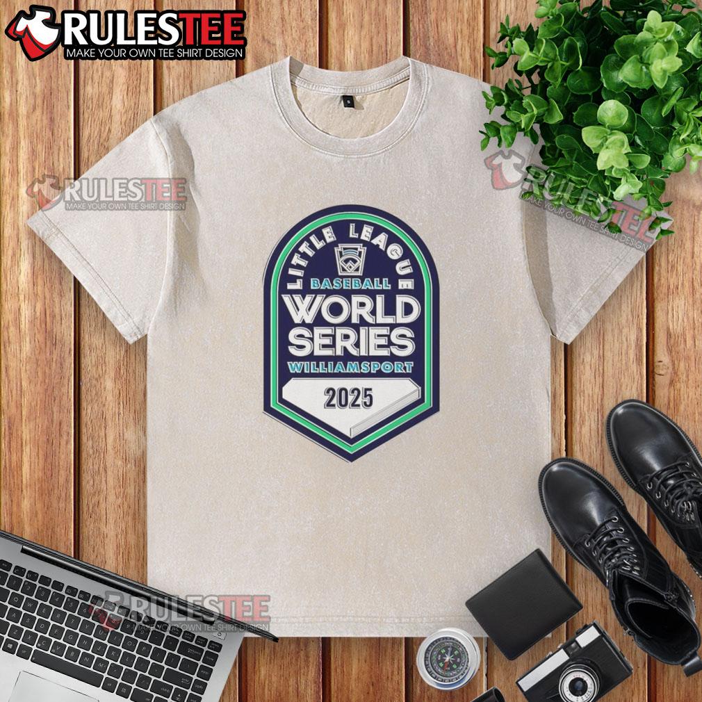 Nice Little League Baseball World Series 2025 Williamsport Logo T-Shirt - Image 6