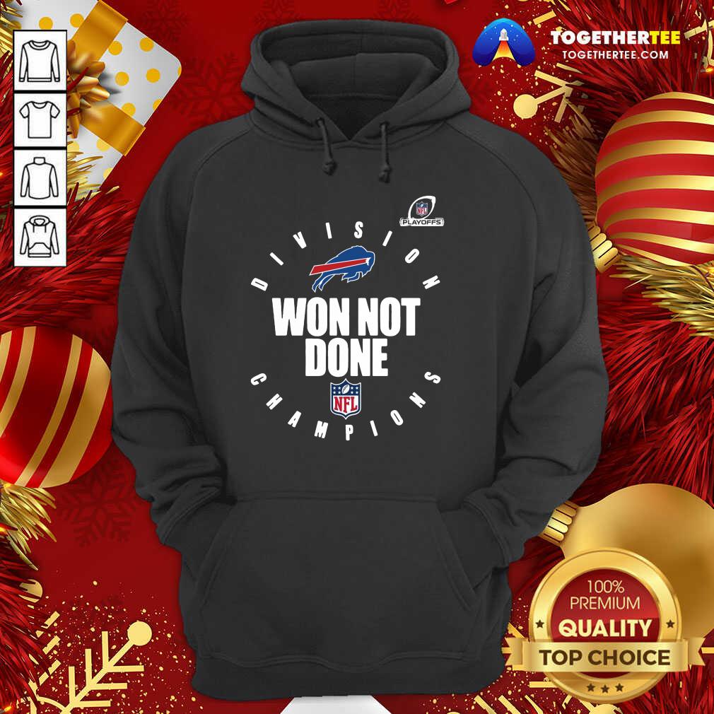 Nice Buffalo Bills Fanatics Branded 2020 NFL Playoffs Bound Shift Pullover Shirt - Image 5
