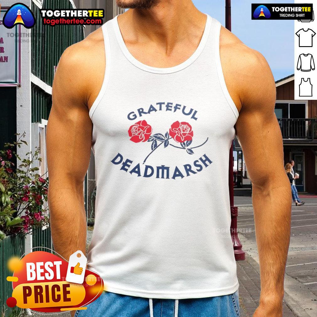 Pretty Grateful Deadmarsh Rose T-Shirt - Image 3