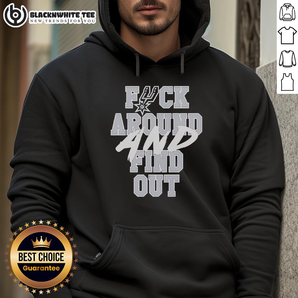 Awesome San Antonio Spurs Fck Around And Find Out T-Shirt - Image 2