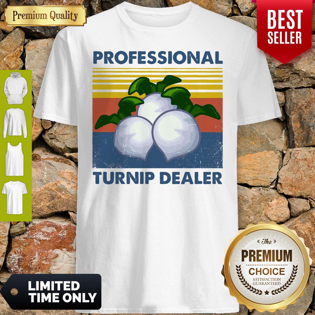 Funny Professional Turnip Dealer Shirt