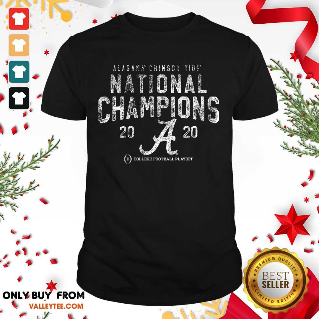 Pro Alabama Crimson Tide Fanatics Branded College Football Playoff 2020 National Champions Pocket Tri Blend Shirt