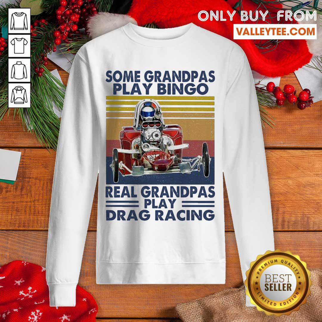 Wicked Some Grandpas Play Bingo Real Grandpas Play Vintage Shirt - Image 5