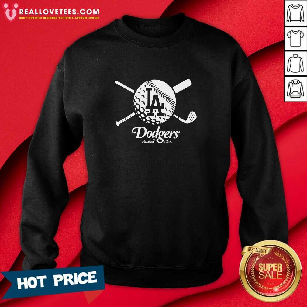 Exclusive Los Angeles Dodgers Golf And Baseball T-shirt - Image 4