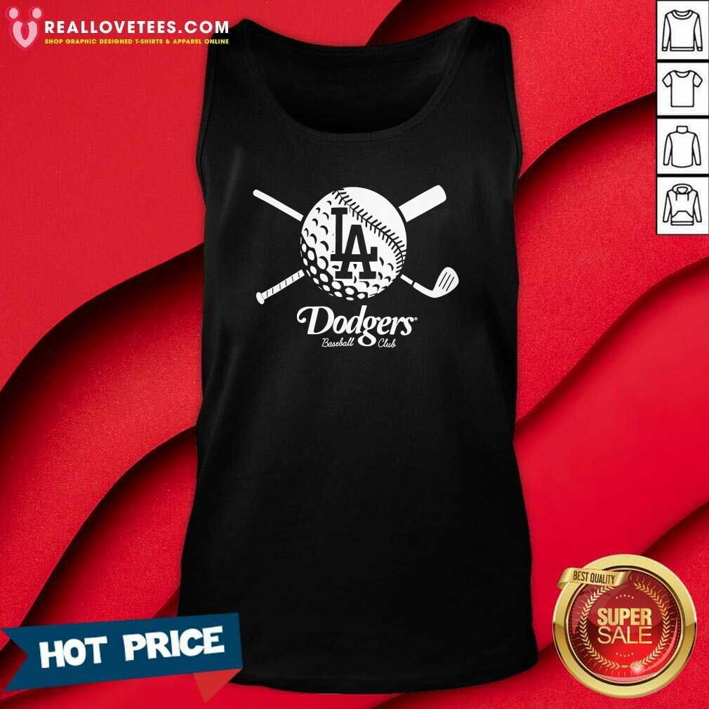 Exclusive Los Angeles Dodgers Golf And Baseball T-shirt - Image 3