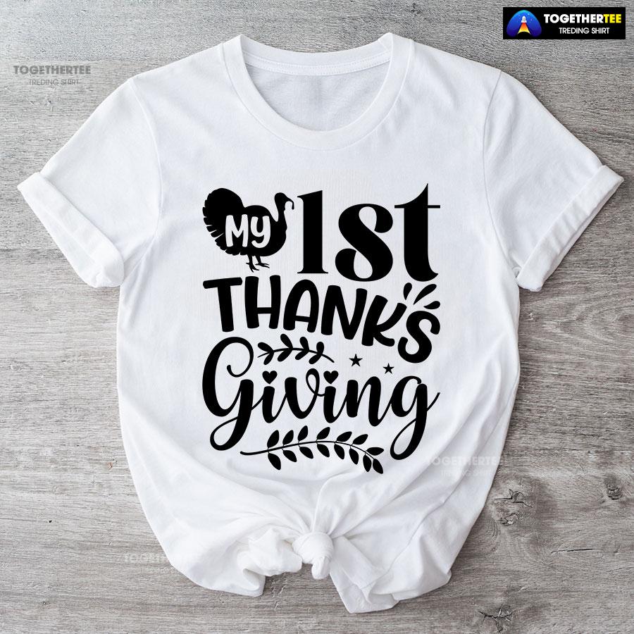 My 1st Thanksgiving T-Shirt - Image 4
