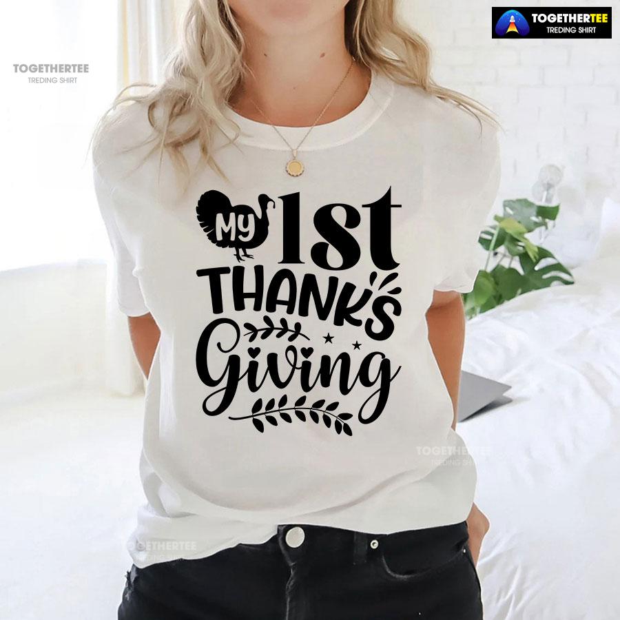 My 1st Thanksgiving T-Shirt - Image 3