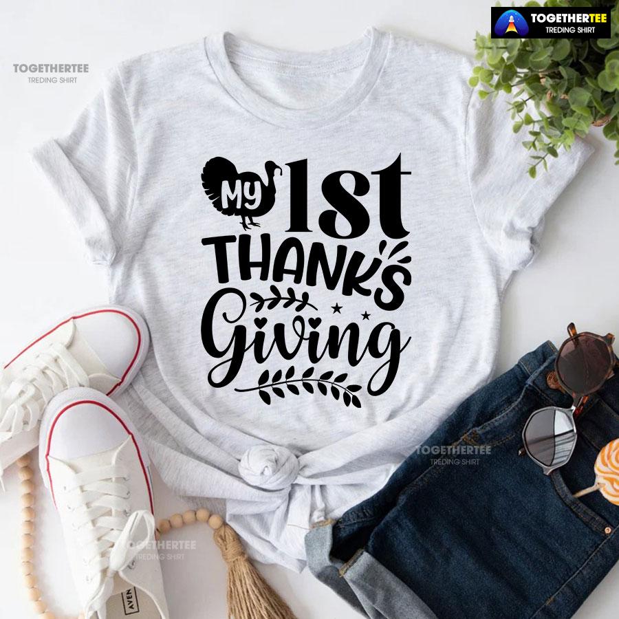 My 1st Thanksgiving T-Shirt - Image 5