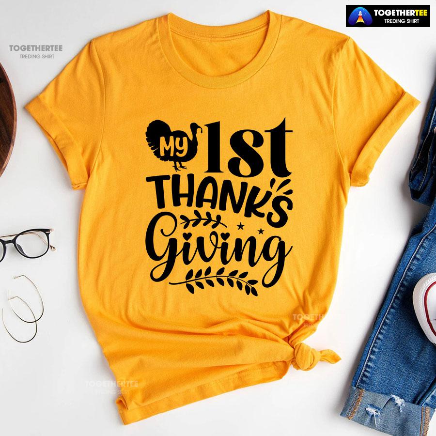 My 1st Thanksgiving T-Shirt - Image 10