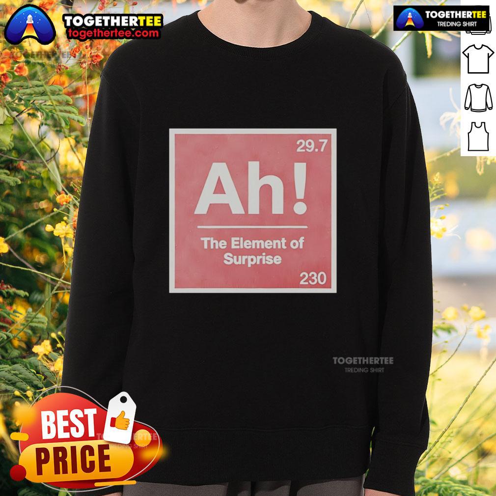 Nice The Element Of Surprise 230 Ah 29 7 Sci-Fi Movie T-Shirt - Image 5