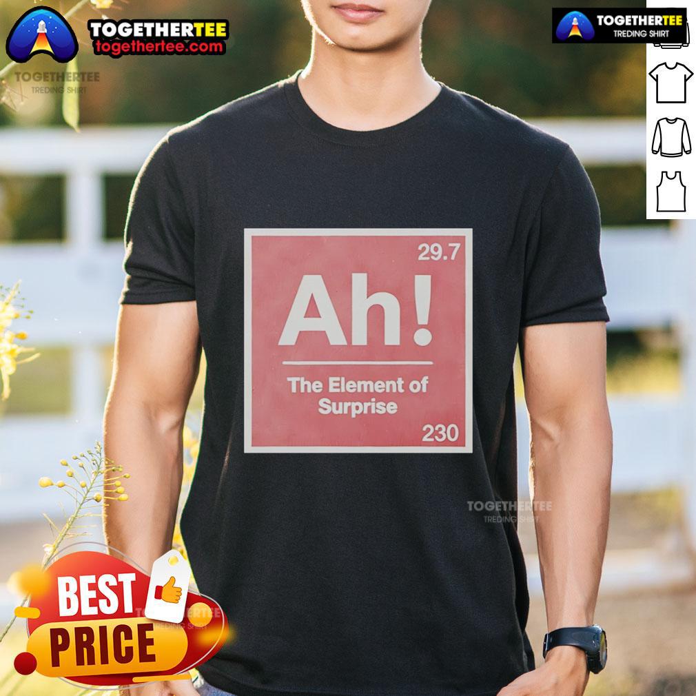 Nice The Element Of Surprise 230 Ah 29 7 Sci-Fi Movie T-Shirt