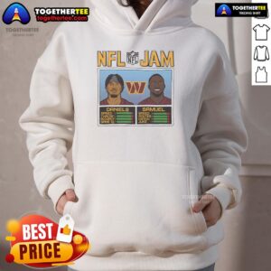 Alternative view of Official NFL Jam Commanders Daniels And Samuel T-Shirt