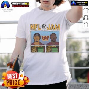 Official NFL Jam Commanders Daniels And Samuel T-Shirt